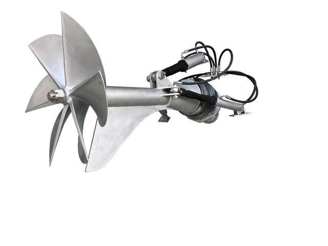 BH550 TSD Marine Boat Surface Drive Propeller 5 Blades Movable Pitch With Diesel Engine
