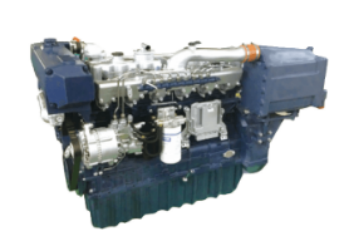 260 Hp TSD Marine inboard engine with marine gearbox sutible for work boat 