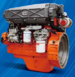 278 hp TSD Marine four-cylinder diesel engine suitable for military boats