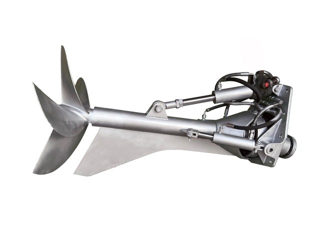 BH600 Thruster Bow System Surface Drive Propeller With Boat Diesel Engine 