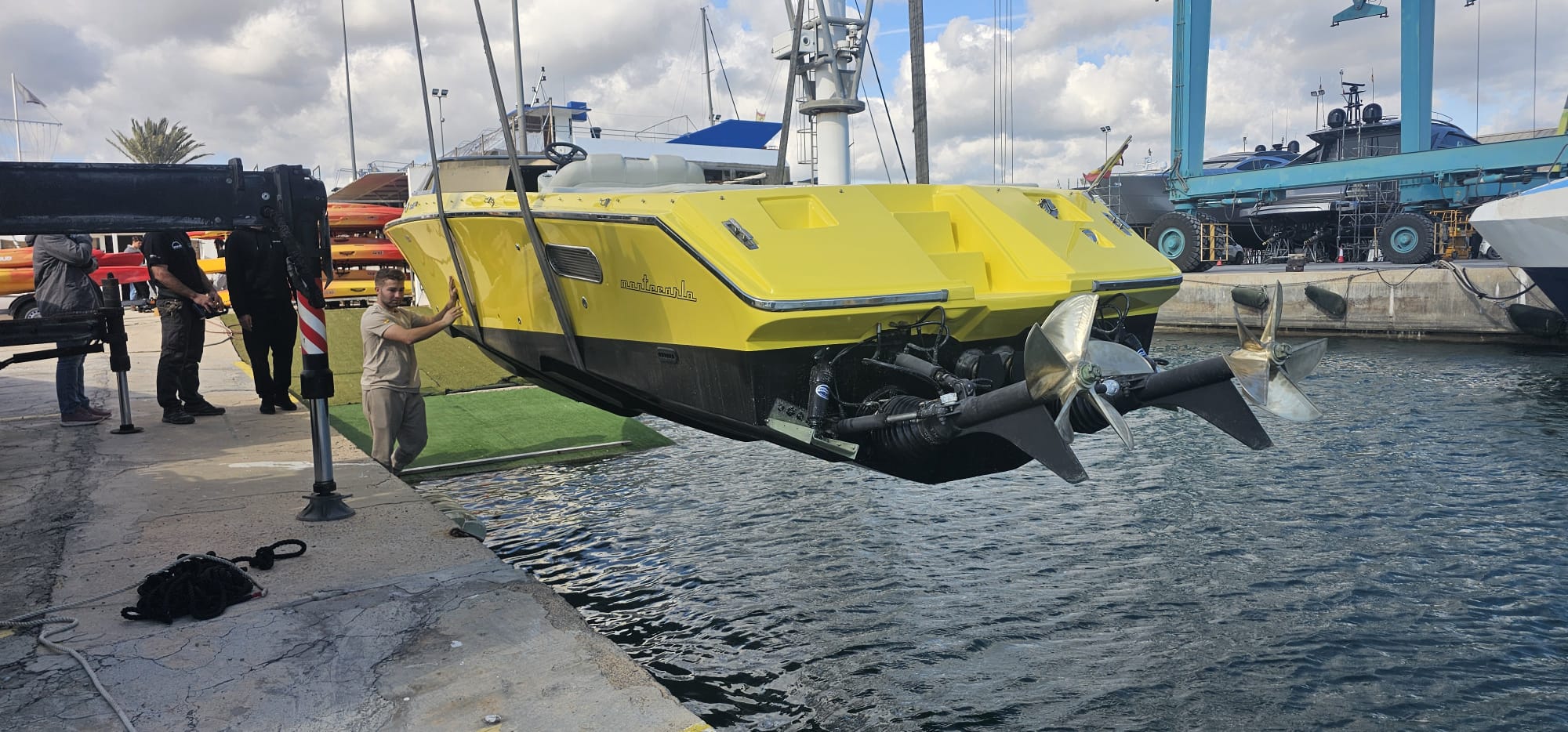 TSD IN SPAIN: 64knots The latest example of speedboat retrofit 