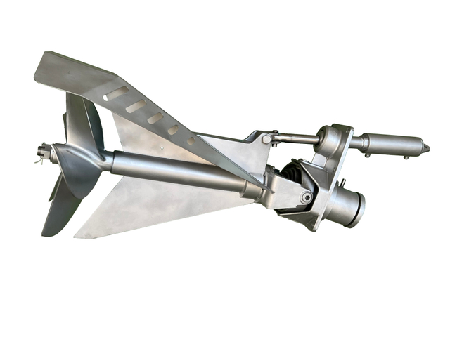 BH400 New, High-Efficiency Surface Semi-immersed Propeller System With Marine Engine