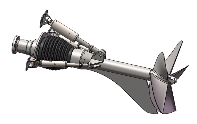 BH600 Efficient High-speed Boat Surface Drive System/ Joint Propeller Shaft Used with Shaft Drive Transmission System