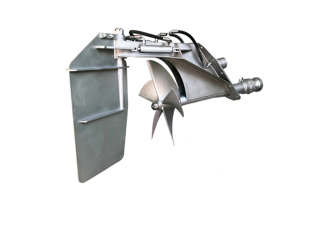 BG550 Boat Propeller High Efficiency Surface Drive System With Marine Engine For Yacht